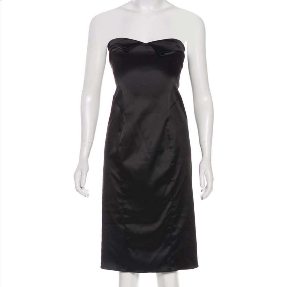 Just Cavalli Strapless Mini Dress, 40